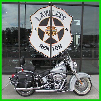 Harley-Davidson : Other 02 harley fat boy 88 cubic inches 1450 cc quick detach back rest and windshie
