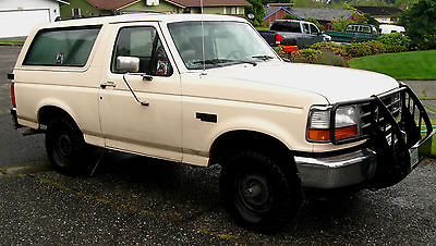 Ford : Bronco CUSTOM SCARCE Collectible CUSTOM 1992 Ford Bronco, A+ Straight Body/Paint, EXTRAS!
