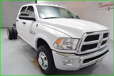 Ram : 3500 SLT 4x4 Crew cab Cummins Diesel Truck 4 Door AuxIn FINANCING AVAILABLE!! New 2016 RAM 3500 HD Chassis 4WD Pickup AISIN Transmission