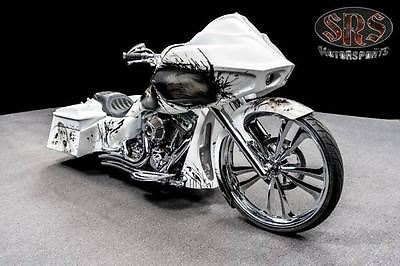 Harley-Davidson : Touring Big Wheel Road Glide Complete Custom Frame Up Build Low Miles Custom Paint