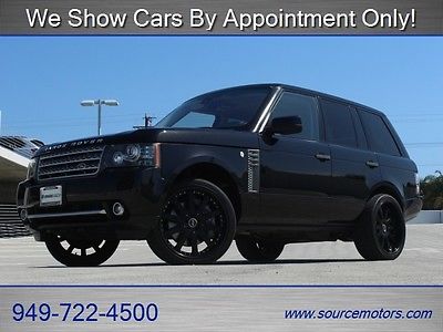 Land Rover : Range Rover Supercharged Fresh Service::Fully Loaded::Rear DVD::AGETRO Wheels::New Brakes::Piano Wood