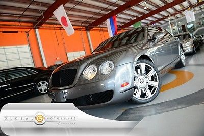 Bentley : Continental Flying Spur Flying Spur Sedan 4-Door 08 bentley continental flying spur navi rear camera moonroof heated sts ac sts