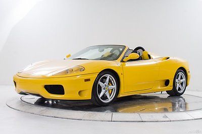 Ferrari : 360 Spider F1 Yellow Calipers Electric Seats Challenge Grilles Shields High Power HiFi Sub