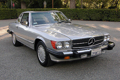 Mercedes-Benz : SL-Class Convertible 1989 mercedes benz 560 sl 46 k miles 1 owner california sl exceptional