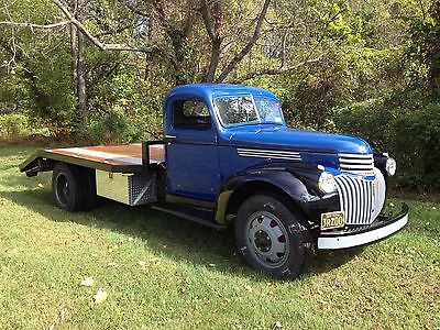 Chevrolet : Other Pickups Base 1946 chevrolet truck flatbed dually 2 ton