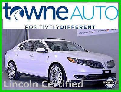 Lincoln : MKS Certified 2013 used certified 3.7 l v 6 24 v automatic awd sedan premium moonroof