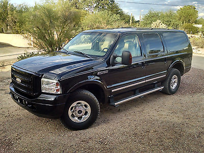Ford : Excursion Limited Sport Utility 4-Door Limited, 4x4, Very Nice, Strong Powerstroke, Loaded, All Power, 3rd Row, Leather