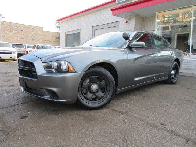 Dodge : Charger 4dr Sdn Poli Gray Hemi 5.7L V8 Police 108k Miles Ex County Car Well Maintained Nice