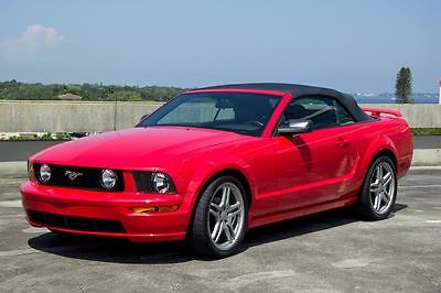 Ford : Mustang Base Convertible 2-Door 2006 red v 6 mustang convertible