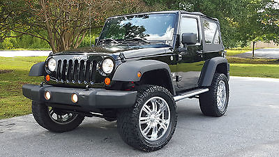 Jeep : Wrangler 4x4 LOW MILES AUTO LIFT 20 INCH CHROME WHEELS 35S 4 x 4 low miles auto 20 inch chrome wheels like 2008 2009 2010 2011 2012