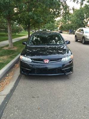 Honda : Civic Si Black 2007 Civic Si coupe with kraftwerks Supercharger