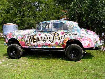 Rolls-Royce : Other Long Wheel Base Magnolia Pearl   ART CAR   1958 Rolls Royce Silver Cloud I  Rosie the Rose Royce