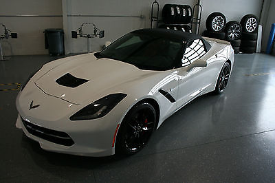 Chevrolet : Corvette Z51 2014 chevrolet corvette z 51 convertible 2 lt low miles one owner