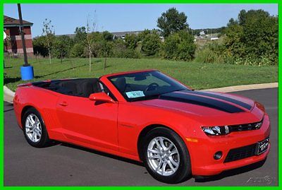 Chevrolet : Camaro 2015 Chevrolet Camaro Convert. LIKE NEW 235 MILES 2015 chevrolet camaro 1 lt convertible like new 235 miles trades welcome