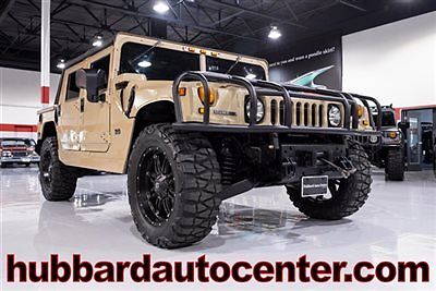 Hummer : H1 4-Passenger Open Top Alpha 2006 custom h 1 alpha d ring brush guard new wheels tires nav sound system