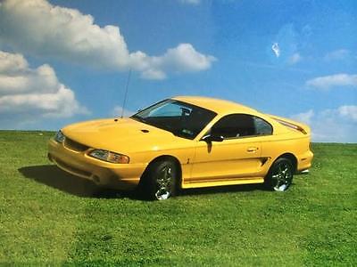 Ford : Mustang Cobra 1998 yellow mustang cobra with only 41 000 miles 4.6 l v 8 5 speed
