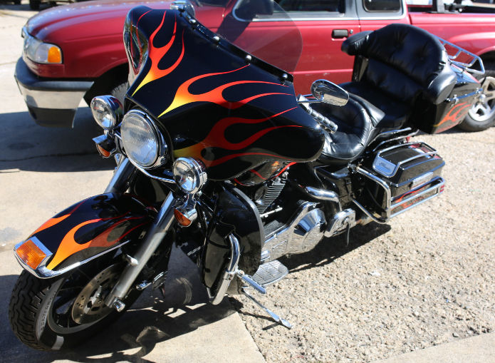Harley-Davidson : Touring 1995 harley davidson touring flhtc electra glide custom paint