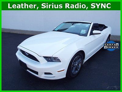 Ford : Mustang Mustang Convertible  Call or Text Dan 216-402-6525 2013 v 6 premium convertibel 3.7 l automatic leather sync ford certified warranty