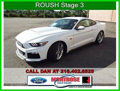 Ford : Mustang Roush RS3  Call or Text Dan 216-402-6525 2015 roush stage 3 mustang 670 hp gt performance package brembo leather nav
