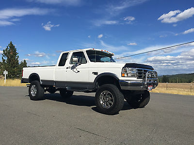 Ford : F-250 XLT Extended Cab Pickup 2-Door LIFTED 1996 F-250 XLT EXTENDED CAB DIESEL