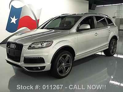 Audi : Q7 QUATTRO TDI PRESTIGE AWD DIESEL S-LINE NAV 2013 audi q 7 quattro tdi prestige awd diesel s line nav 011267 texas direct