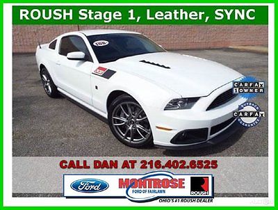 Ford : Mustang Roush Stage 1 RS1 2014 roush stage 1 mustang gt premium track pack 5.0 l 302 brembo leather