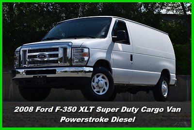 Ford : E-Series Van Super Duty 08 ford e 350 super duty commercial cargo van 6.0 l power stroke diesel e 350 used