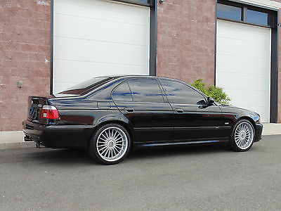 BMW : M5 M5 2001 bmw e 39 m 5 11 k original miles jet black black dinan exhaust alpina wheels