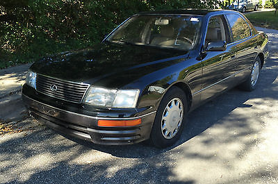 Lexus : LS Base Sedan 4-Door 1996 lexus ls 400 fully loaded very low miles