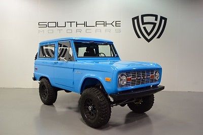 Ford : Bronco 1975 ford bronco uncut removable steel hardtop great condition tons of upgrades