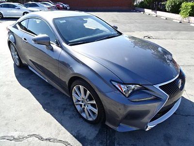 Lexus : Other RWD 2015 lexus rc 350 salvage repairable project extra clean only 27 miles l k