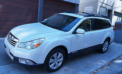 Subaru : Outback LIMITED 2012 subaru outback 2.5 i limited w nav awd satin pearl white 1 owner 39 k miles
