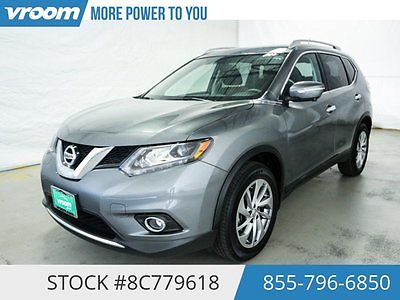 Nissan : Rogue SL Certified 2015 9K MILES 1 OWNER SUNROOF 2015 nissan rogue 9 k low miles sunroof rearcam htd seats 1 owner cln carfax