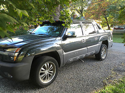 Chevrolet : Avalanche Gray 2003 chevrolet avalanche 1500 v 8 5.3 liter 2 wd 72621 actual miles