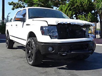 Ford : F-150 Platinum Edition SuperCrew 4WD 2010 ford f 150 platinum edition supercrew 4 wd salvage fixer priced to sell