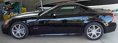 Cadillac : XLR Base Convertible 2-Door 2004 cadillac xlr black raven convertible corvette in a tuxedo 47500 miles