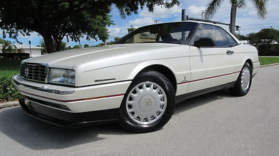 Cadillac : Allante CONVERTIBLE 93 cadillac allante nicest 1 in the country showroom condition like new tires