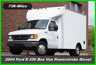 Ford : E-Series Van Box Van 04 ford e 350 e 350 cutaway box truck van 6.0 l power stroke diesel powerstroke ac