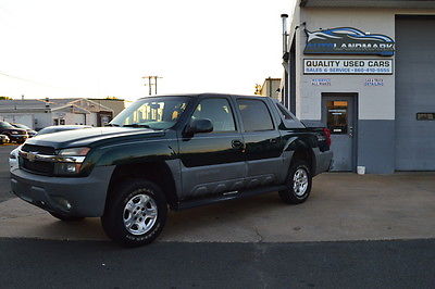 Chevrolet : Avalanche Z71 1500 4WD 2002 chevy avalanche z 71 4 wd suv loaded leather 2 tone runs great