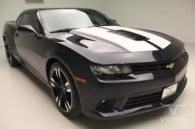 Chevrolet : Camaro SS Coupe RWD 2014 black cloth mp 3 auxiliary v 8 6 speed manual we finance 13 k miles