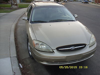 Ford : Taurus SES 2001 ford taurus ses station wagon metallic gold