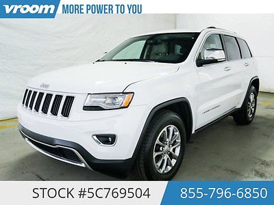 Jeep : Grand Cherokee Limited Certified 2015 15K MILES 1 OWNER NAV 2015 jeep grand cherokee 15 k miles nav sunroof rearcam 1 owner clean carfax