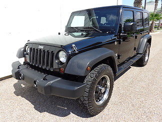 Jeep : Wrangler Unlimited X 2008 jeep wrangler unlimited x 3.8 l v 6 engine 4 x 4 one owner removable top