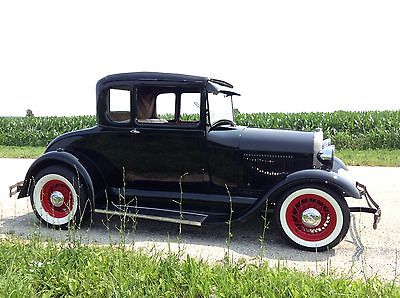 Ford : Model A Coupe 2 Door 1929 ford coupe hot rod fuel injected