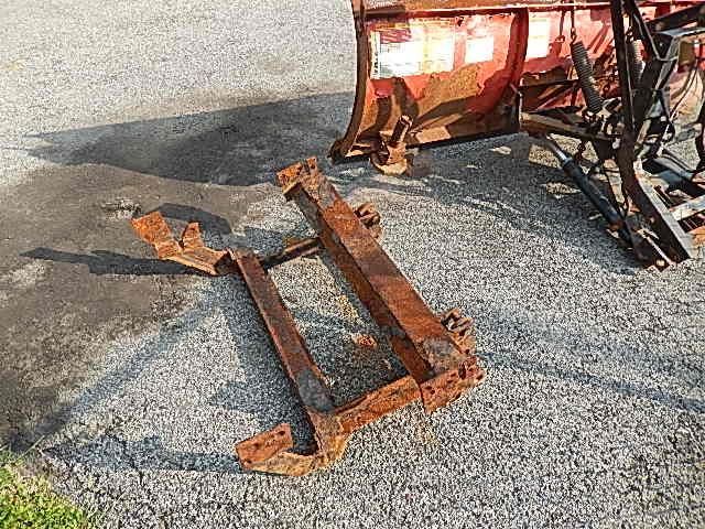 western plow w/attachments and wiring, 1