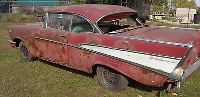 Chevrolet : Bel Air/150/210 Base Hardtop 2-Door 1957 chevrolet bel air base hardtop 2 door roller awesome