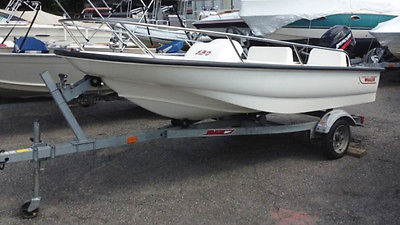 2003 Boston Whaler 130 Sport with Mercury 40HP Outboard & Trailer