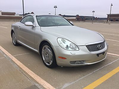 Lexus : SC SC430 CONVERTIBLE  2002 lexus sc 430 base convertible 2 door 4.3 l