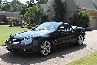 Mercedes-Benz : SL-Class Convertible Perfect Carfax 5.0L Hardtop Convertible Low Miles Great Service History
