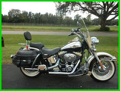 Harley-Davidson : Softail 2003 heritage softail classic 100 th anniv clean www tires serviced exhaust